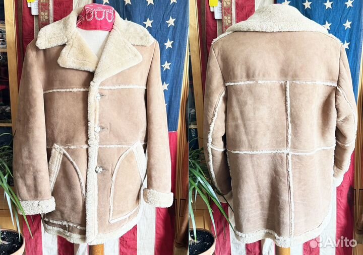 1970s' Lаkeland Sheepskin 44US Made In USA