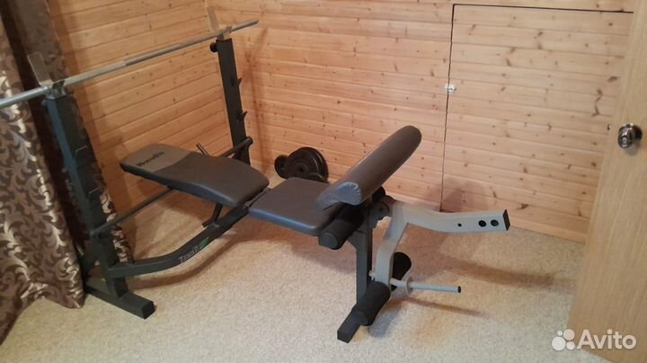 Скамья для жима и пресса бу