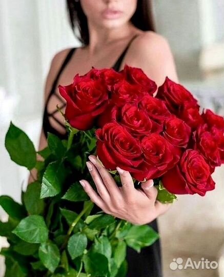 Высокие розы