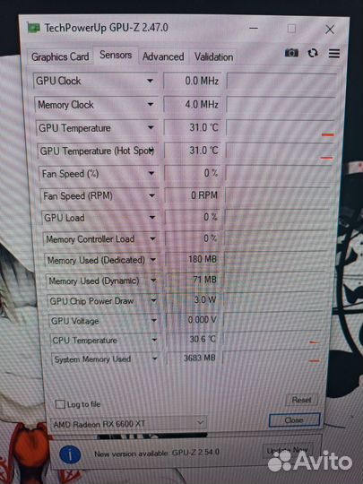 Видеокарта Asrock 6600 xt oc