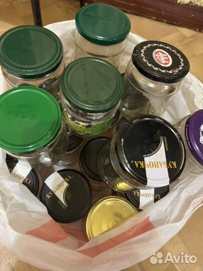 Банки стеклянные 0.5 20штук