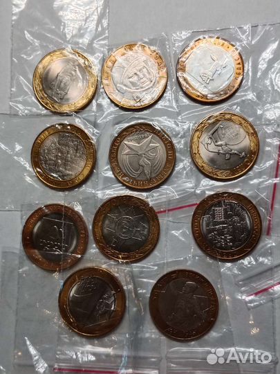 Рубли РФ биметалл