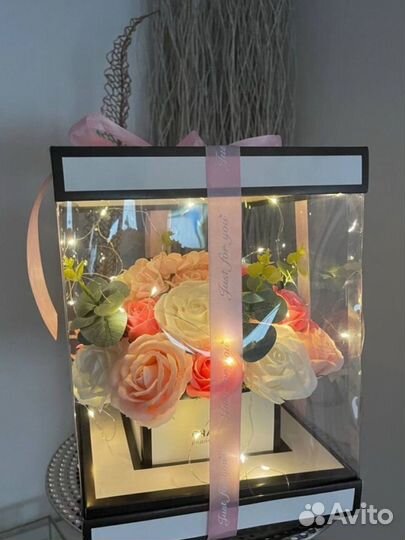 Мыльные Роза букет с доставкой