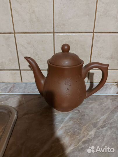 Заварочный чайник из Исиньской глины