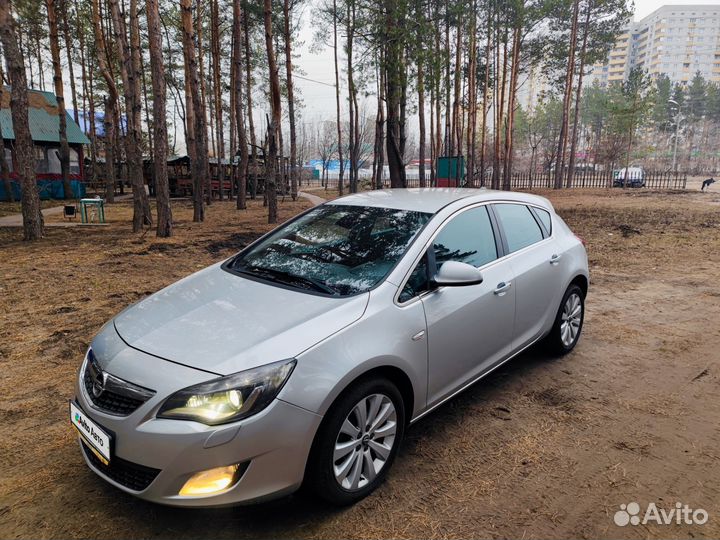 Opel Astra 1.4 AT, 2012, 241 000 км