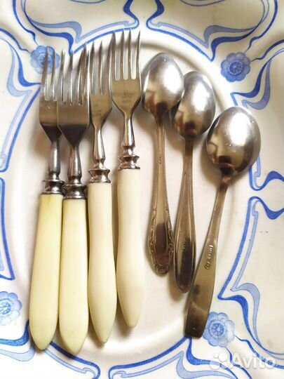 Вилки, ножи бакелит СССР