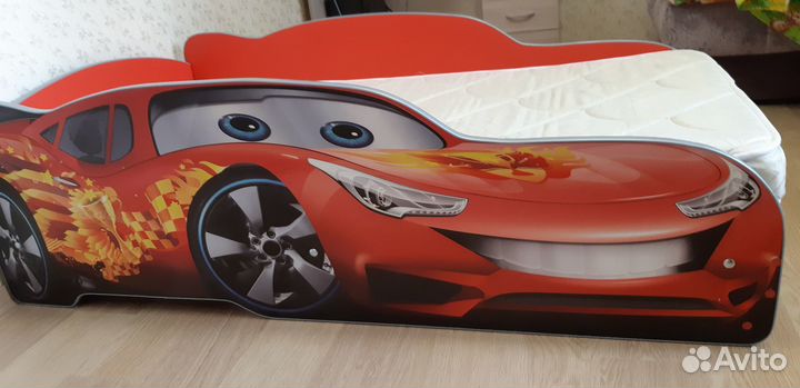 Детская кровать от 3 лет с бортиками