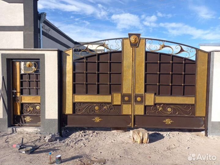 Варота, мангалы, навесы, периллы, забор