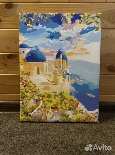 Картина о.Санторини