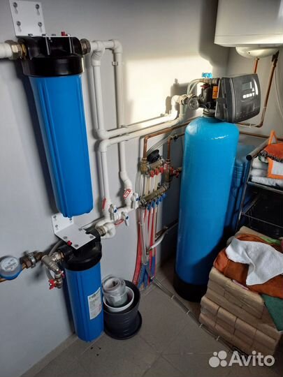 Сервис, перезасыпка, обслуживание систем очистки