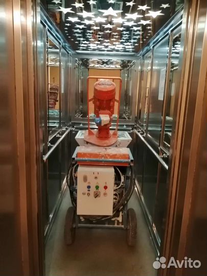 Аренда штукатурной станции с оператором. Прокат