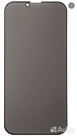 Защитное стекло антишпион для iPhone