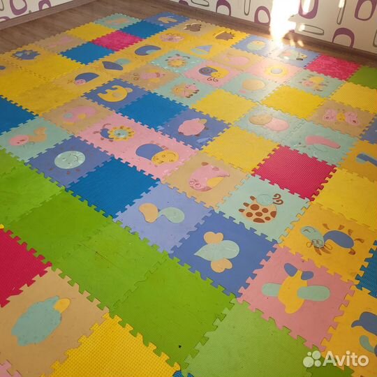 Детский коврик пазл (эва eva ) на пол