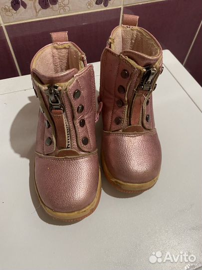 Ботинки зимние для девочки 22