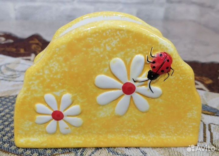 Набор керамической посуды «Божья коровка»