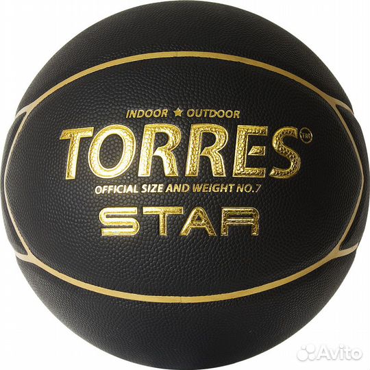 Мяч баскетбольный torres Star