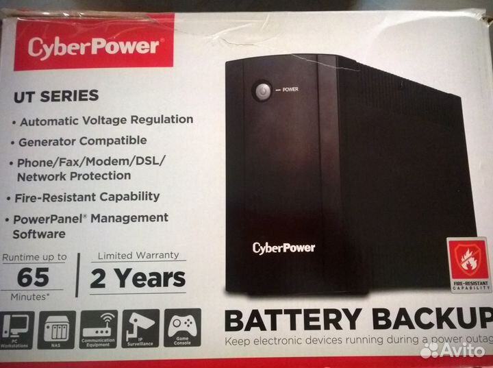 Блок бесперебойного питания CyberPower UT1050EI