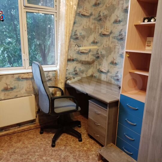 Комната 14 м² в 3-к., 2/17 эт.