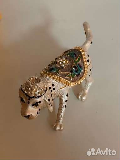 Шкатулка со стразами символ года собаки