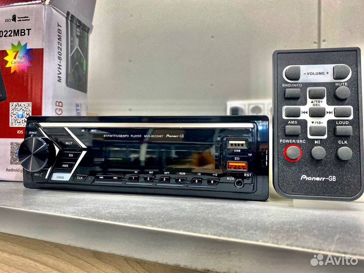 Автомагнитола pioneer с bluetooth