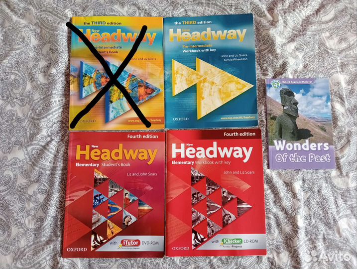 Headway учебники английского языка + 2 диска