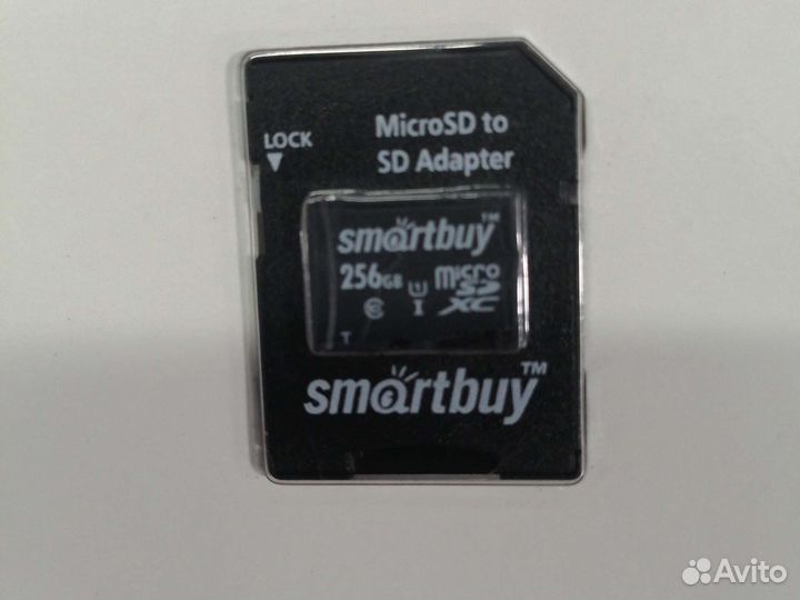 Карта памяти Micro SD 256GB Smartbuy новая
