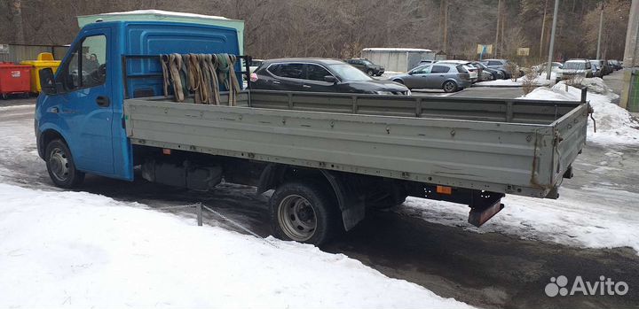 Грузоперевозки газель открытая бортовая 4-6 м