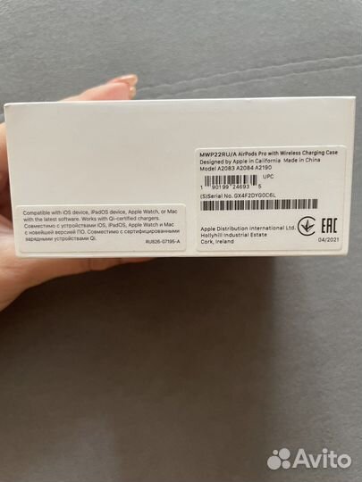 Наушники apple airpods