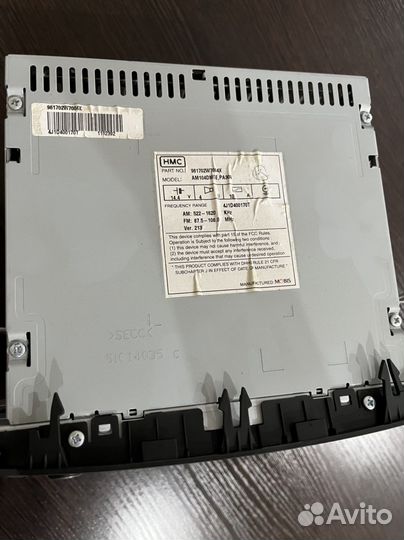 Штатная магнитола на hyundai santa fe 3