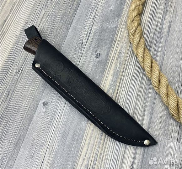 Нож охотничий волк