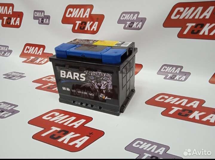 Аккумулятор на автомобиль Bars 60ah