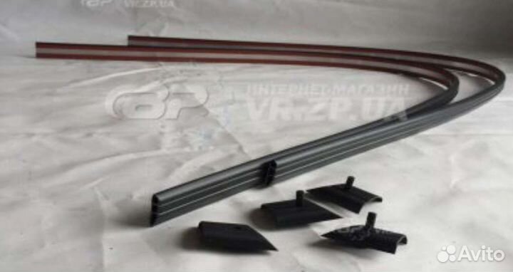 Резиновый молдинг на пороги ваз 2104