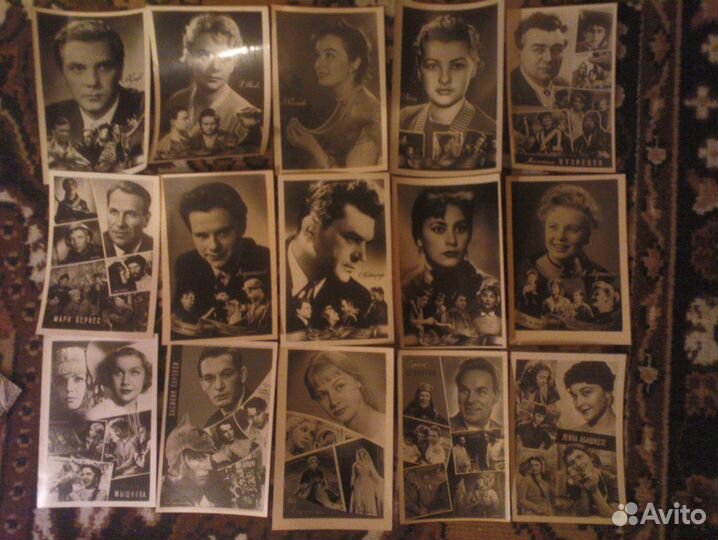 Фото артистов и открытки СССР
