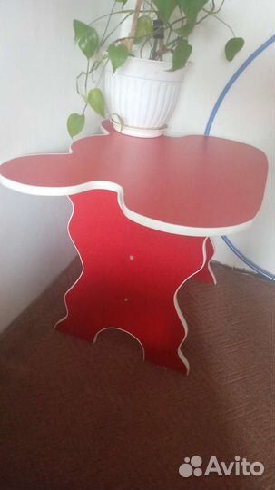 Детский стол+стул мишка