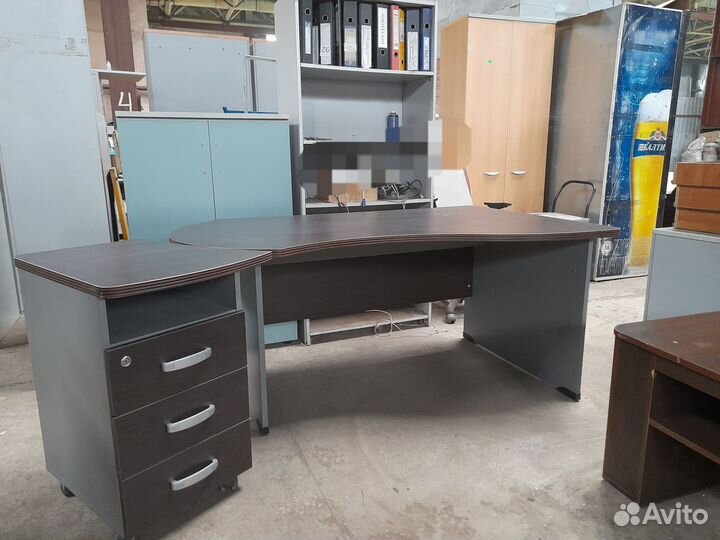 Стол с тумбой бу Берлин