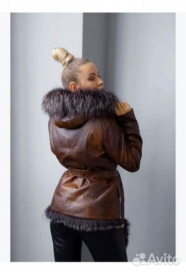 Куртка с натур.чернобуркой rute /40-58