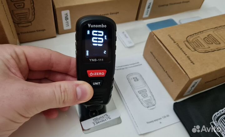 Проф толщиномер YNB-111 +ZN (Цинк)