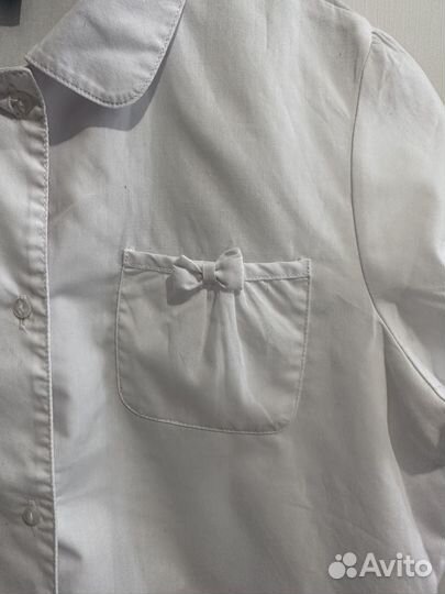 Школьная рубашка на девочку 158 см