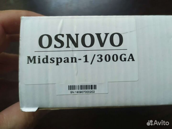 Инжектор POE Osnovo