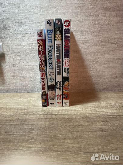 Манга на английском и японском