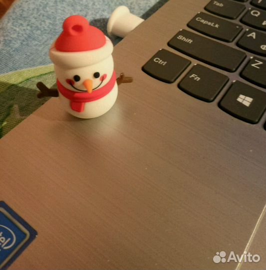 Флешка USB Flash накопитель в форме снеговика