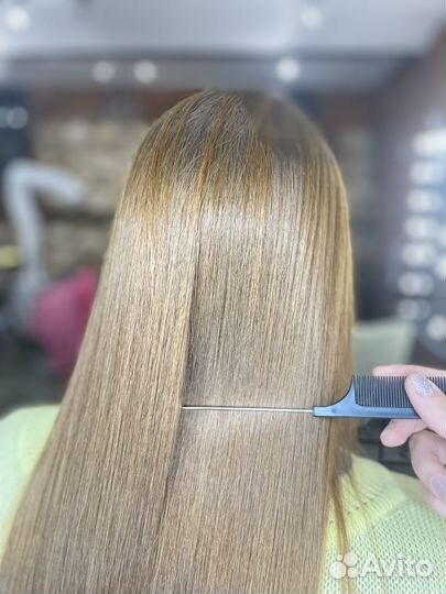 Кератиновое выпрямление волос/ботокс/ биксипластия