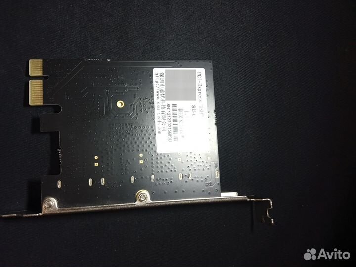 USB хаб PCI E to USB 3.0