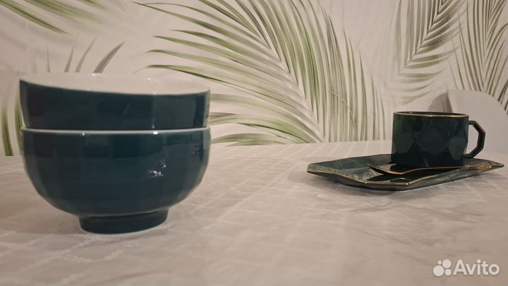 Чашка с блюдцем
