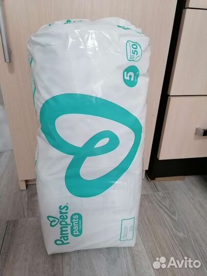 Подгузники трусики pampers 5