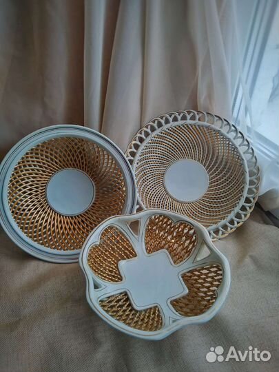 Сухарница, фруктовница, конфетница