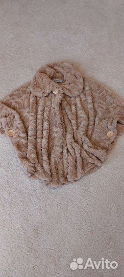 Накидка плюшевая