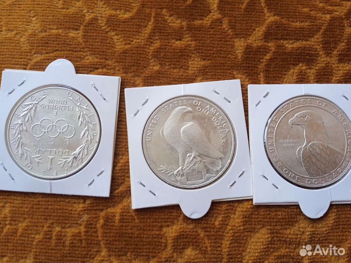 Монеты 1 доллар США олимпиада