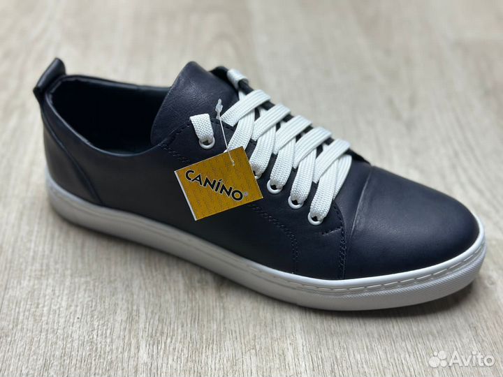 Мужские кожанные кеды