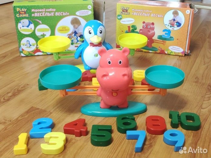 Игровой набор веселые весы